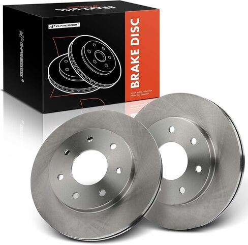 A-Premium 12.99 inch (330mm) Front Vented Disc Brake Rotors Compatible with Select Ford and Lincoln Models - F-150 F150 2004-2008, Mark LT 2006-2008, Fit for 4WD only, 2-PC Set in Saudi Arabia