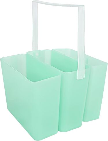 Brush Washing Bucket, Plastic Triple Detachable Pen Cleaner, Watercolor Art Paint Storage, Multifunction Paint Brush Washing Bucket with Handle for Watercolor Outdoor Indoor Painting in Kuwait