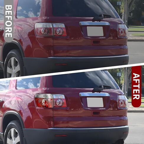 LED Tail light Compatible with 2007 2008 2009 2010 2011 2012 GMC Acadia Rear Light Brake Lamp w/Bulbs Replacement 20912757, GM2800216 (Driver Left Side) in Saudi Arabia