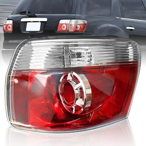 LED Tail light Compatible with 2007 2008 2009 2010 2011 2012 GMC Acadia Rear Light Brake Lamp w/Bulbs Replacement 20912757, GM2800216 (Driver Left Side) in Saudi Arabia