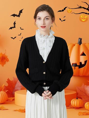 Ruffle Collar Detachable Collars Dickey V Neck Shirts Turtleneck for Women Girl White in Kuwait
