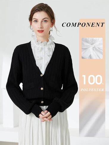 Ruffle Collar Detachable Collars Dickey V Neck Shirts Turtleneck for Women Girl White in Kuwait