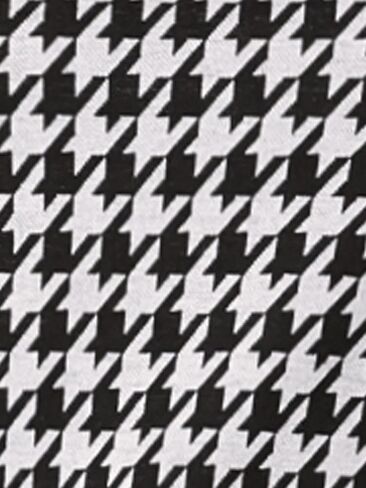 Allegra K Houndstooth Tops for Women's 1950s Vintage Bishop Sleeve Square Neck Blouse in Saudi Arabia