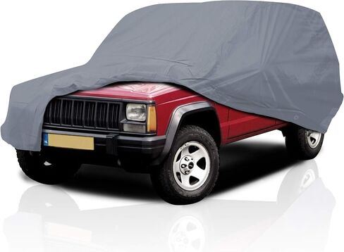DaShield Ultimum Series Car Cover for Ford Bronco 1966-1973 Pickup 2-Door All Weather Protection Semi Custom Fit Waterproof Dust, Sun, Snow, Rain Protection Indoor Outdoor in Saudi Arabia