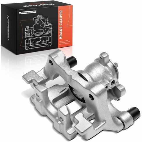 A-Premium Disc Brake Caliper Assembly with Bracket Compatible with Mazda Vehicles - 3/3 Sport 2019-2024, CX-30 CX30 2020-2024 - Rear Right Passenger Side in Saudi Arabia