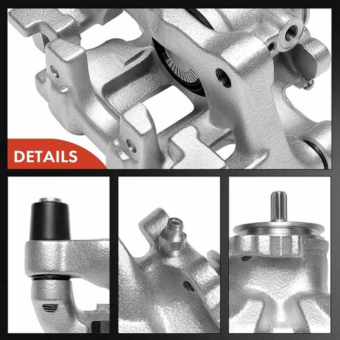 A-Premium Disc Brake Caliper Assembly with Bracket Compatible with Mazda Vehicles - 3/3 Sport 2019-2024, CX-30 CX30 2020-2024 - Rear Right Passenger Side in Saudi Arabia