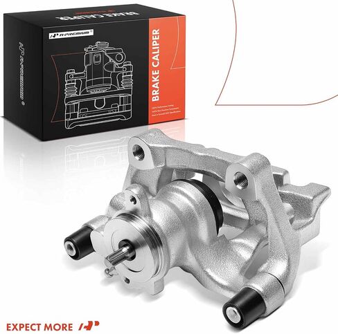 A-Premium Disc Brake Caliper Assembly with Bracket Compatible with Mazda Vehicles - 3/3 Sport 2019-2024, CX-30 CX30 2020-2024 - Rear Right Passenger Side in Saudi Arabia