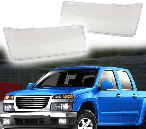 G-PLUS Front Headlight Lens Cover Compatible with Chevy Silverado 1500/2500HD/3500HD 2007 2008 2009 2010 2011 2012 2013 Clear Lens, Left & Right Side in Saudi Arabia