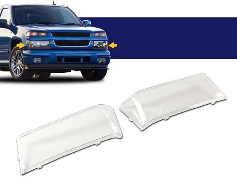 G-PLUS Front Headlight Lens Cover Compatible with Chevy Silverado 1500/2500HD/3500HD 2007 2008 2009 2010 2011 2012 2013 Clear Lens, Left & Right Side in Saudi Arabia