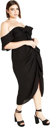 City Chic Women's Plus Size Dress - Va Va Voom in Saudi Arabia