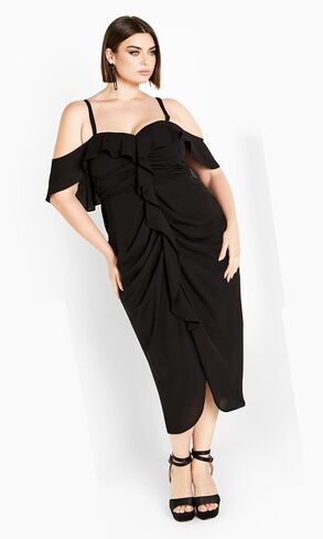 City Chic Women's Plus Size Dress - Va Va Voom in Saudi Arabia