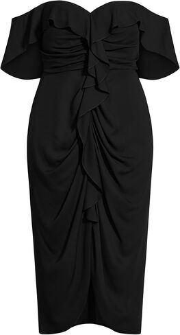 City Chic Women's Plus Size Dress - Va Va Voom in Saudi Arabia
