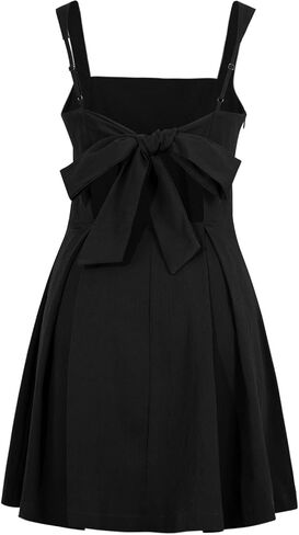 Cocktail Dresses for Women Square Neck Sleeveless Adjustable Straps Birthday Party Club Sexy Mini Dress in Saudi Arabia