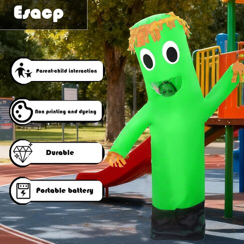 Inflatable Tube Man Costume,Inflatable Costumes for Adult,Wacky Wavy Arm Guy Funny Halloween Costume for Adults in Saudi Arabia