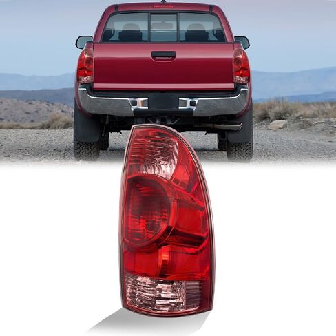 غطاء إضاءة خلفي متوافق مع 2016 2017 2018 2019 2020 2021 2022 2023 Toyota Tacoma Driver الجانب الأيسر الخلفي الخلفي استبدال 8156004170 TO2800197 in Saudi Arabia