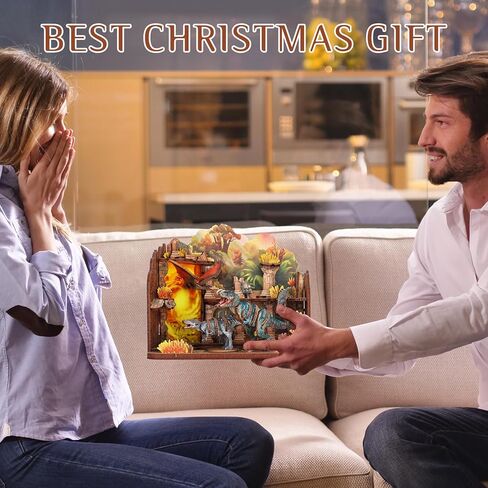 DIY Miniature Dollhouse Kit, Wooden Tiny Doll House Kit with Furniture, Creative Handmade Woodcrafts Toy for Adults, Ideal for Birthday, Christmas, Souvenir Gift, Molly Garden in Kuwait