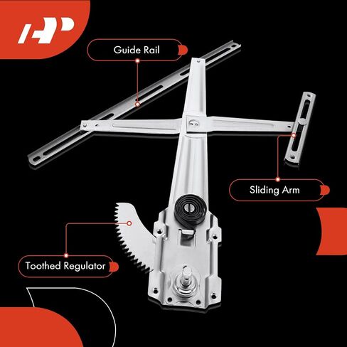 A-Premium Manual Window Regulator Compatible with Toyota Land Cruiser 1984-1990, Front Right Passenger Side in Saudi Arabia