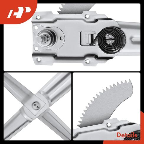 A-Premium Manual Window Regulator Compatible with Toyota Land Cruiser 1984-1990, Front Right Passenger Side in Saudi Arabia