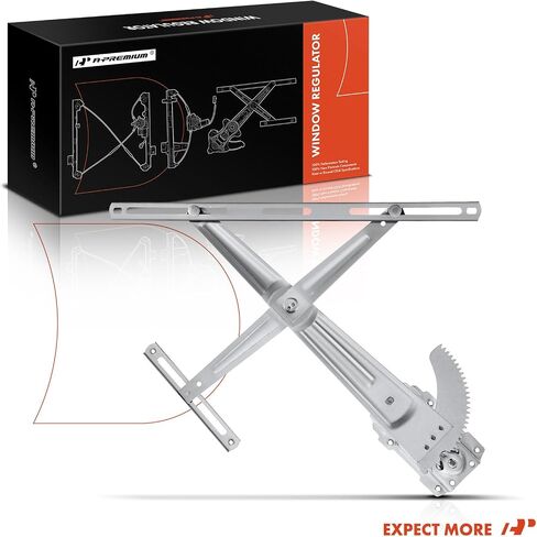 A-Premium Manual Window Regulator Compatible with Toyota Land Cruiser 1984-1990, Front Right Passenger Side in Saudi Arabia
