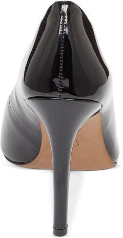 Jessica Simpson Women's Cassani Pointed Toe Pump, Black Patent, 6.5 in Saudi Arabia
