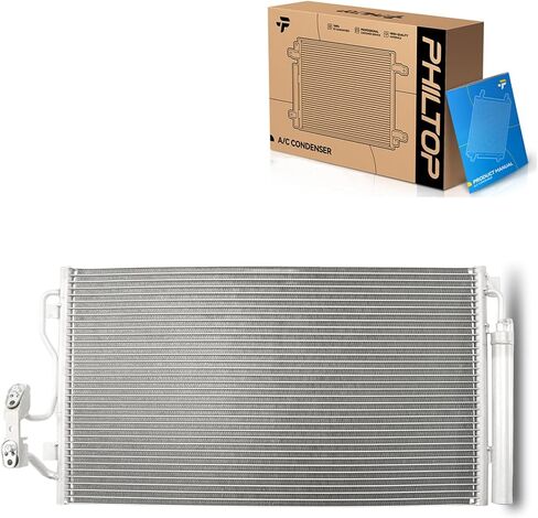 مكثف تيار متردد PHILTOP 7-30012 متوافق مع 328i 320i 428i 435i 228i 328i 2012-2017، مكثف تكييف الهواء ومجموعة مجفف جهاز الاستقبال in Kuwait