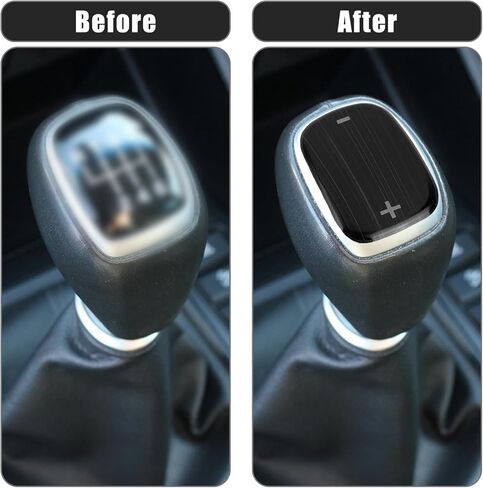 ملصق غطاء ناقل الحركة للاعتدال 2018-2020، غطاء مقبض ناقل الحركة من الفولاذ المقاوم للصدأ لتزيين السيارة الداخلي in Kuwait