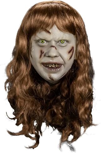 Trick Or Treat Studios The Exorcist Regan Deluxe Injection Molded Plastic Mask in Saudi Arabia