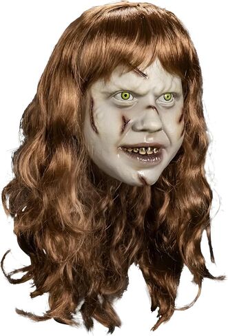 Trick Or Treat Studios The Exorcist Regan Deluxe Injection Molded Plastic Mask in Saudi Arabia