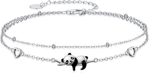 Ankle Bracelets for Women 925 Sterling Silver Layered Sea Turtles/Elephant/Wave Anklet Animal Bracelet Summer Ocean Beach Jewelry Mothers Day Gifts for Women in Kuwait
