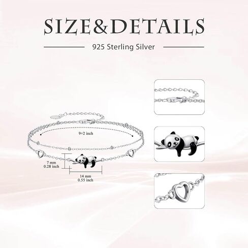 Ankle Bracelets for Women 925 Sterling Silver Layered Sea Turtles/Elephant/Wave Anklet Animal Bracelet Summer Ocean Beach Jewelry Mothers Day Gifts for Women in Kuwait