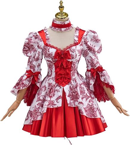 فستان كوين ماري أنطوانيت الروكوكو ذو الكرة الفيكتورية لوليتا فستان قصير القرون الوسطى القرن الثامن عشر فستان قصير للنساء in Kuwait