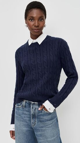 Lioness Women's Coastal Cable Knit Pullover in Saudi Arabia