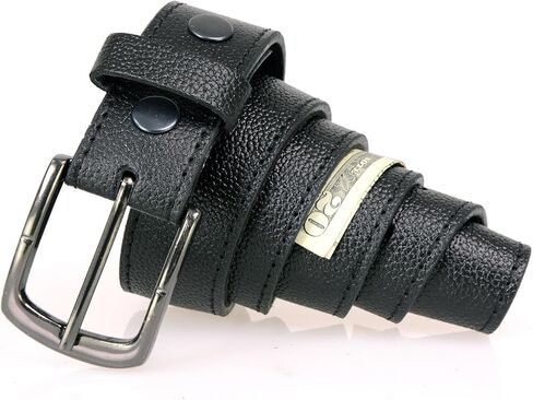 Milwaukee Leather MP7150 Men's Black Genuine Cowhide Leather Money Belt W/Secure Front Buckle for Motorcycle Rider in Saudi Arabia