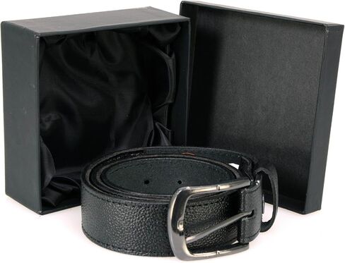 Milwaukee Leather MP7150 Men's Black Genuine Cowhide Leather Money Belt W/Secure Front Buckle for Motorcycle Rider in Saudi Arabia