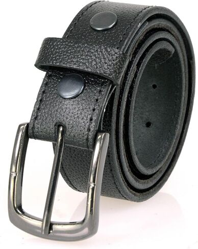 Milwaukee Leather MP7150 Men's Black Genuine Cowhide Leather Money Belt W/Secure Front Buckle for Motorcycle Rider in Saudi Arabia