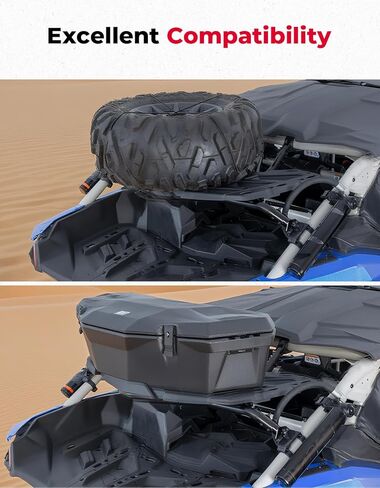 حامل خلفي محوري من KEMIMOTO X3، ملحقات رف البضائع الاحتياطية المتوافقة مع Can am Maverick X3 وMax 2017-2025 استبدال 715002881 in Saudi Arabia