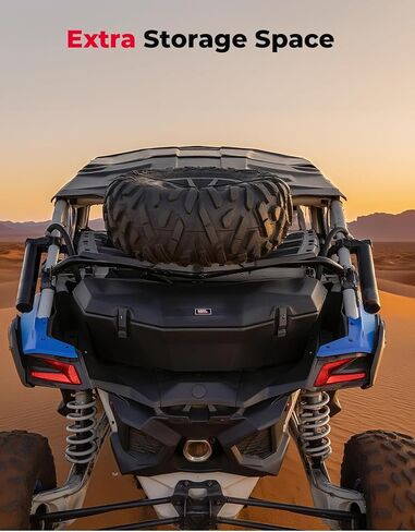 حامل خلفي محوري من KEMIMOTO X3، ملحقات رف البضائع الاحتياطية المتوافقة مع Can am Maverick X3 وMax 2017-2025 استبدال 715002881 in Saudi Arabia