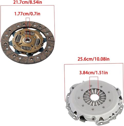 labwork Transmission Clutch Kit Replacement for Ford Fiesta 2011-2019 1.6L Naturally Aspirated in Saudi Arabia