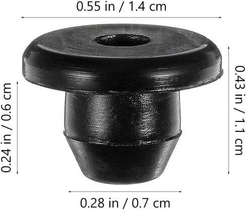 Floor Jack Oil Filler Plug Rubber Hydraulic Horizontal Jack Bung for Easy Installation and Compatibility 10-Pack in Kuwait