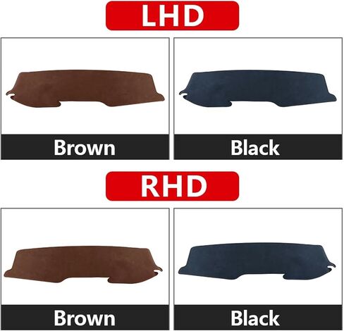 Car Dashboard Mat,Fit for Toyota Hilux VIGO SR5 SR AN120 AN130 2015-2020 2021 2022 2023 Carpets Anti-UV Car Cover, Left Hand Drive in Saudi Arabia