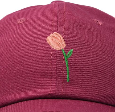 DALIX Tulip Hat Womens Floral Collection Baseball Cap in Saudi Arabia