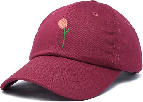 DALIX Tulip Hat Womens Floral Collection Baseball Cap in Saudi Arabia