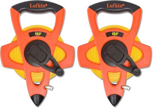 Crescent Lufkin 1/2" x 150' Hi-Viz® Orange Engineer's Fiberglass Tape Measure - FE150D in Saudi Arabia