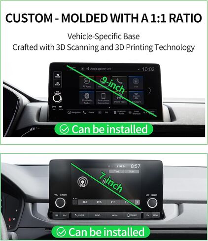 Car Phone Holder for Honda CR-V/HR-V/CRV 2023-2026 Accessories, 7/9" Screen | Magsafe Magnetic Cell Phone Mount Clip Compatible with iPhone, 3D fit Stable Dashboard GPS Navigation Bracket Cradle Stand in Saudi Arabia