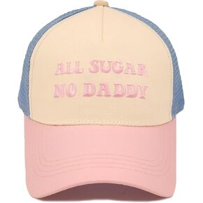 Funny Trucker Hats for Women Gag Gifts Funny Hats with Cotton Front and Breathable Mesh in Kuwait