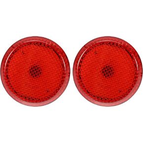 Rear Bumper Reflector Fog Brake Tail Light 81910-02040 8191002040 Red LED for Toyota Corolla 2009-2010 Plastic Red Lens (Set of 2) in Saudi Arabia