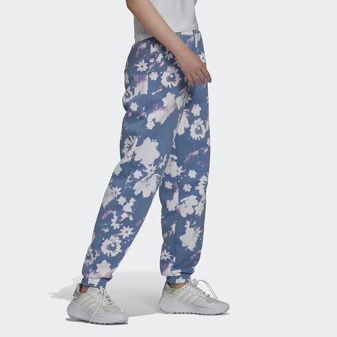 adidas Floral Tie-Dye Track Pants Multicolor/Ambient Sky MD in Saudi Arabia