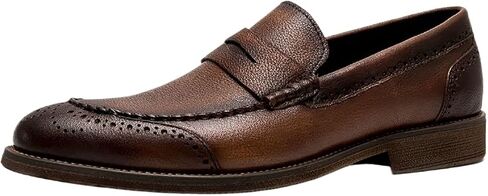 Men's Leather Oxfords Breathable Slip-Resistant Formal & Casual Shoes for Business, Weddings, and Outdoor Events in Saudi Arabia