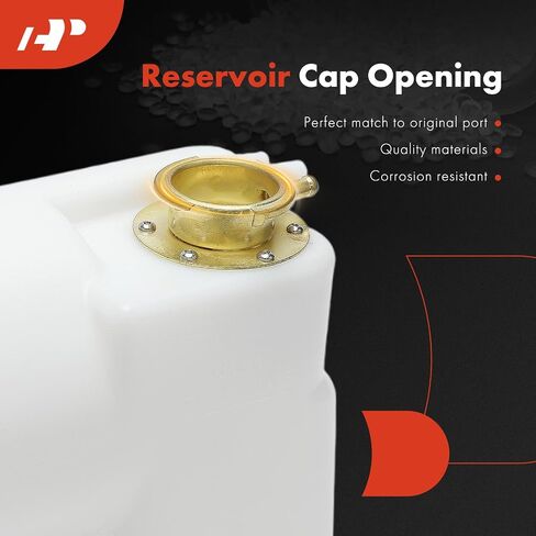 A-Premium Engine Coolant Overflow Recovery Reservoir Tank [with Cap] Compatible with Hummer H1 in Saudi Arabia