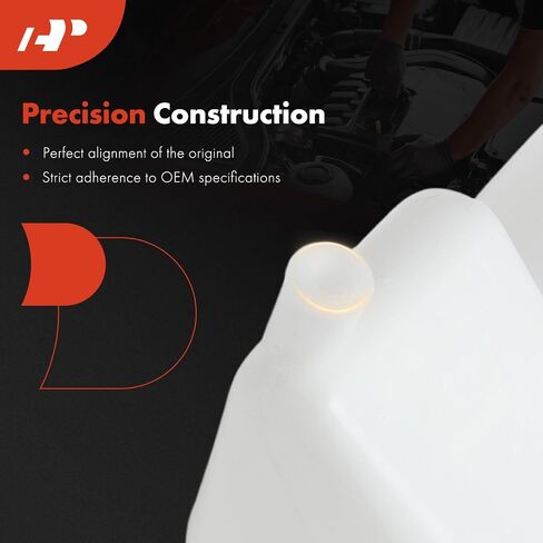 A-Premium Engine Coolant Overflow Recovery Reservoir Tank [with Cap] Compatible with Hummer H1 in Saudi Arabia